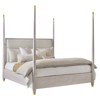 Jasper Modern Classic Cream Wood Poster Bed - King