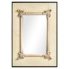 Elmsworth Ornate Traditional Beige Oak Rectangular Wall Mirror