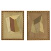 Constellation Diptych Painting - 18x29