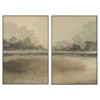 Reflections Diptych Painting - 55x40