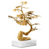 Tivoli Maple Gold Leaf Marble Sculpture