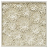Palecek Dandelion White-Ivory Floral & Botanical Acrylic Frame Mixed Media