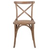 Kate French Country Woven Cane Tan Oak Dining Chair