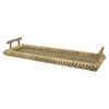 Palecek Kenis Coastal Beach Pole Rattan Wicker Rectangular Tray