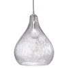 Atlas Coastal Beach Clear Seeded Glass Pendant