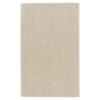 Neville Coastal Beach Beige Sisal Solid Border Rug - 5'x8'