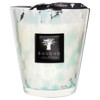 Baobab Collection Sapphire Pearls Coastal White Glass Scented Candle - Medium