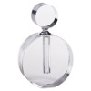 Elly Modern Classic 6"  Double O Glass Decorative Perfume Bottle