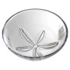 Simon Pearce Coastal Medium Sand Dollar Round Glass Bowl