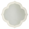Paget Coastal Beach White Wood Wall Mirror