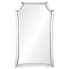 Rhian Modern Classic Beveled Mirror Framed Novelty Wall Mirror
