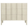 Alice Modern Classic Ivory Three Drawer Chest Dresser