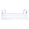 Cisco Home April Modern Classic White Cotton Slip Cover Daybed