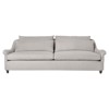 Cisco Home Genevieve Modern Classic Grey Cotton Upholstered Sofa - 84 inch