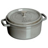 Staub Graphite Grey 2.75 Quart Cast Iron Round Cocotte Pot