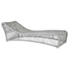 Mateo Coastal Grey Rope Outdoor Chaise Lounge