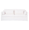 Cisco Home Rebecca Coastal Denim White Slipcovered Sofa - 84"W