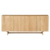 Mira Rustic Lodge Brown Oak Wood Dining Sideboard