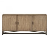Niko Rustic Lodge Brown Reclaimed Pine Wood Sideboard Buffet