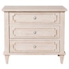 Sylvette French Country Natural Washed Wood Nightstand