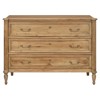 Harriet French Country Brown Wood Chest Dresser