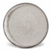 L'Objet Alchimie Modern Classic Reactive Platinum Earthenware Charger