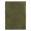 L'Objet Sateen Modern Classic Green Linen Napkins - Set of 4
