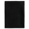 L'Objet Sateen Modern Classic Black Linen Napkins - Set of 4