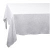 L'Objet Sateen Modern Classic White Linen Tablecloth - 90"x70"