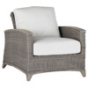 Astoria Oyster Grey N-dura™ Wicker Recliner Outdoor Lounge Chair