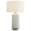 Markus French White Ceramic White Shade Table Lamp
