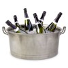 MATCH Modern Pewter Bottle Basin Cooler
