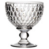 Boston Modern Clear Crystal Champagne Glass - Set of 4