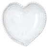 Incanto French White Ceramic Heart Dish