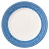 Juliska Le Panier Delft Blue Band White Ceramic Salad Plate