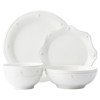 Juliska Berry & Thread Whitewash Ceramic 4 Piece Place Setting