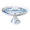 Juliska Country Estate Delft Blue Ceramic Cake Stand