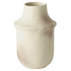 Delphine Modern Classic Matte Cream Ceramic Short Table Vase