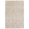 Kalista Global Bazaar Cream Animal Patterned Rug - 5'x7'6"