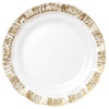 Rufolo Modern Classic Gold Rim Glass Charger