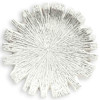 Palecek Reef Coastal Beach White Stone Cast Outdoor Wall Decor - Small