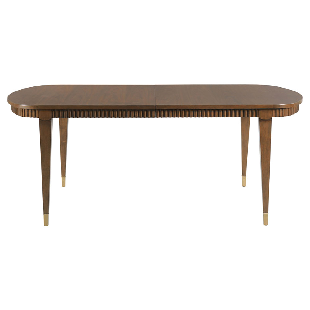 Sophia French Lisse Wood Extendable Dining Table - 77-121"W