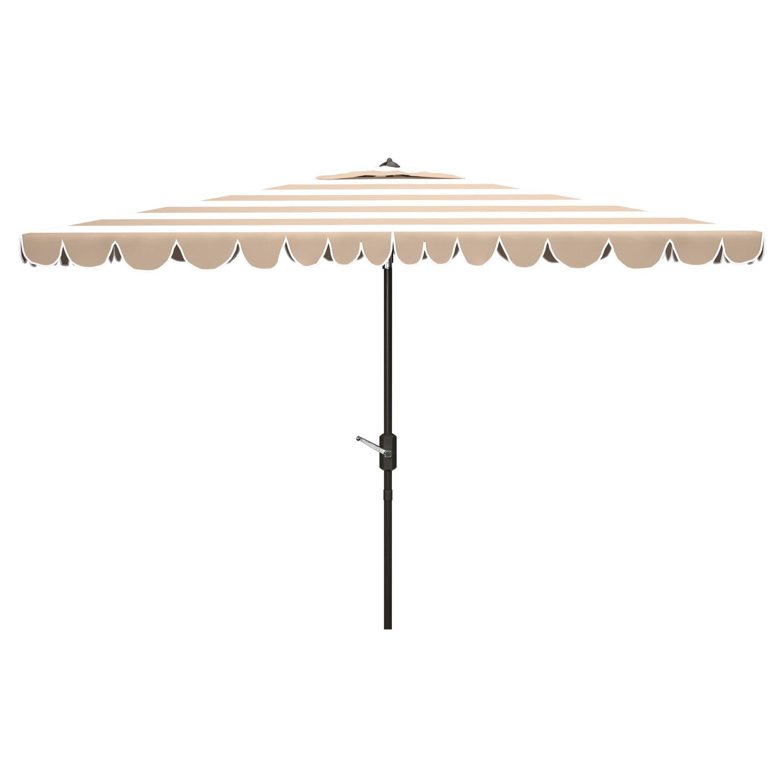 canvas barcelona triple-tier patio umbrella beige 11-ft Replacement Canopy for 11 ft ensuring lasting durability and protection. ABCCANOPY 3-Tiers 11FT Solar Patio
