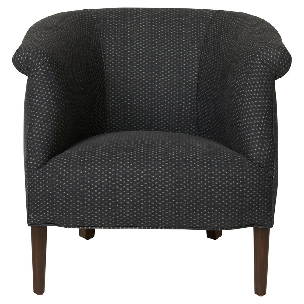 Cisco Home Cisco Home Emily Modern Black Upholstered Barrel Round Arm Chair Review & Quality Analysis