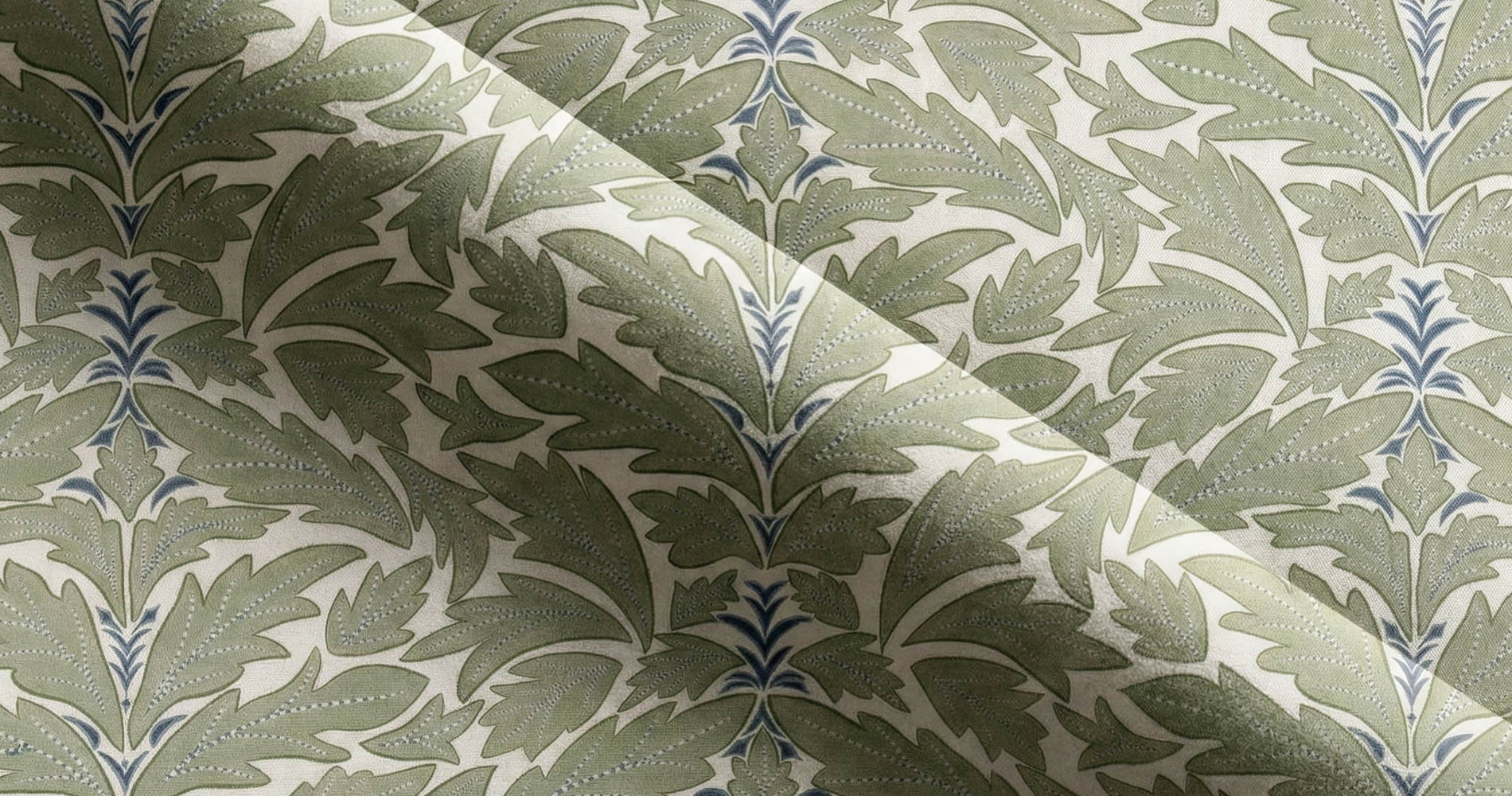Dried Herb Print & Pattern fabric swatch