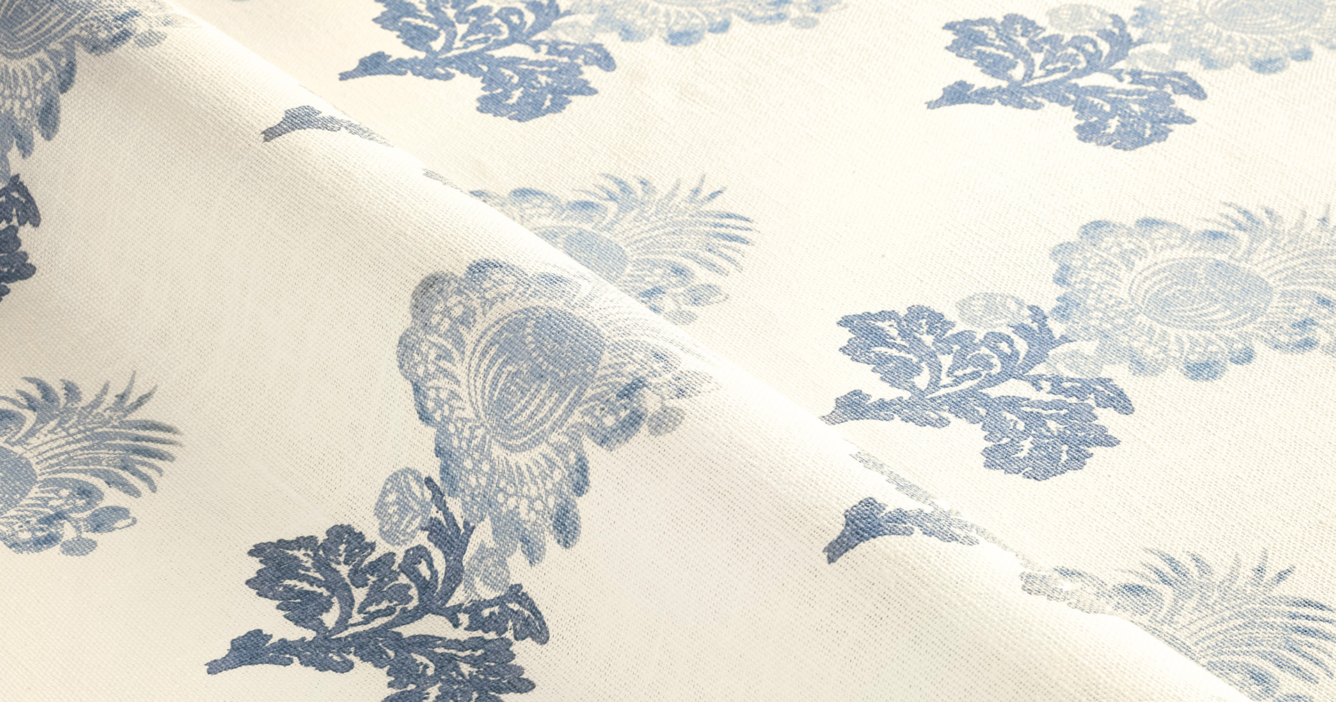 Whisper Blue Print & Pattern fabric swatch
