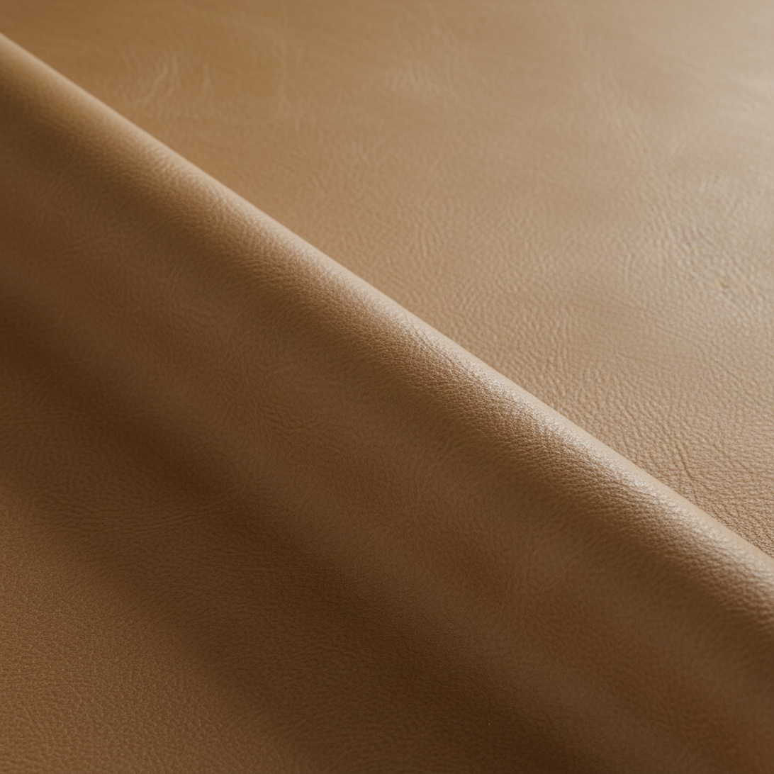 Brown Sugar Leather fabric swatch