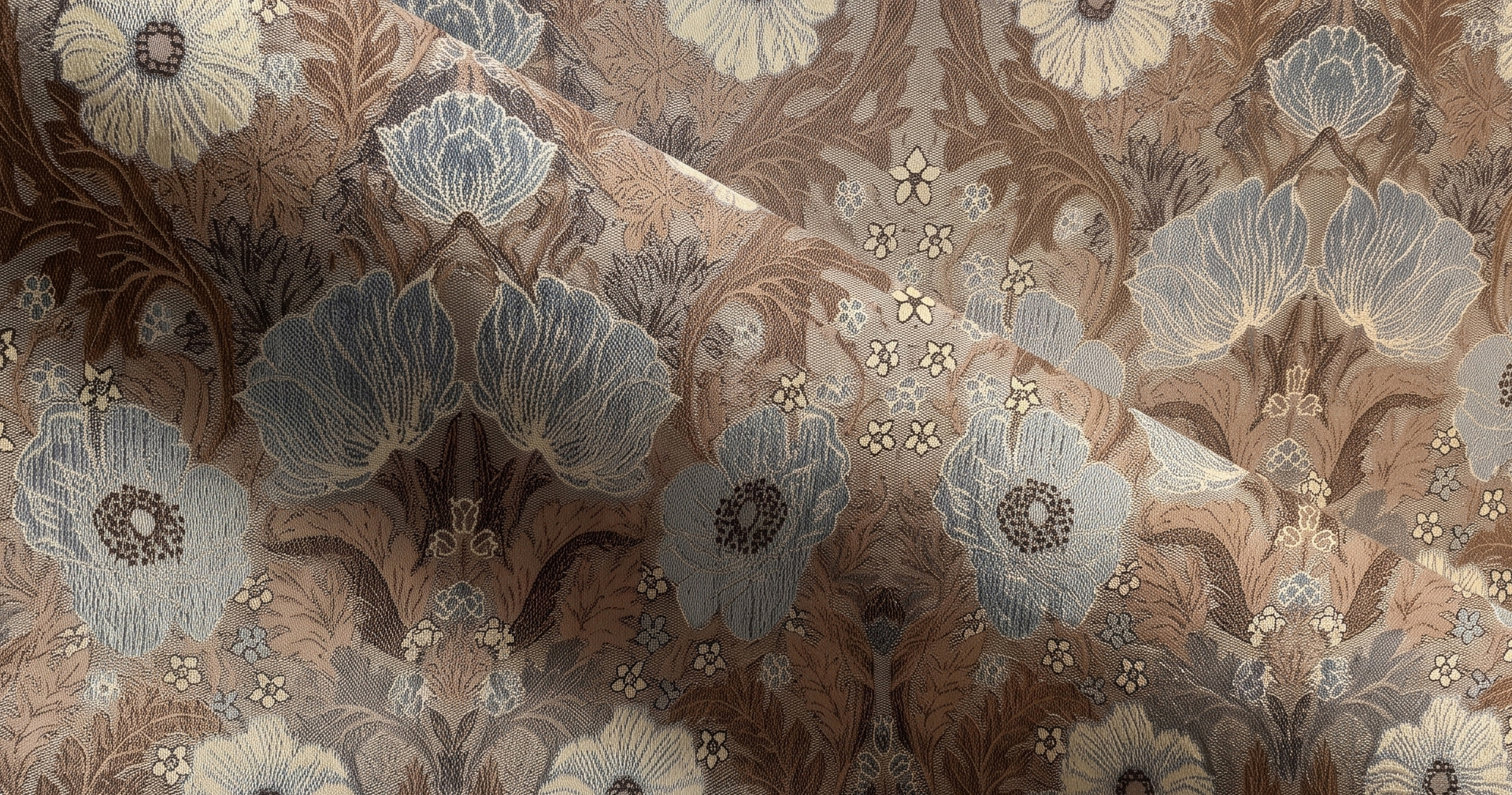 Vintage Bloom Print & Pattern fabric swatch