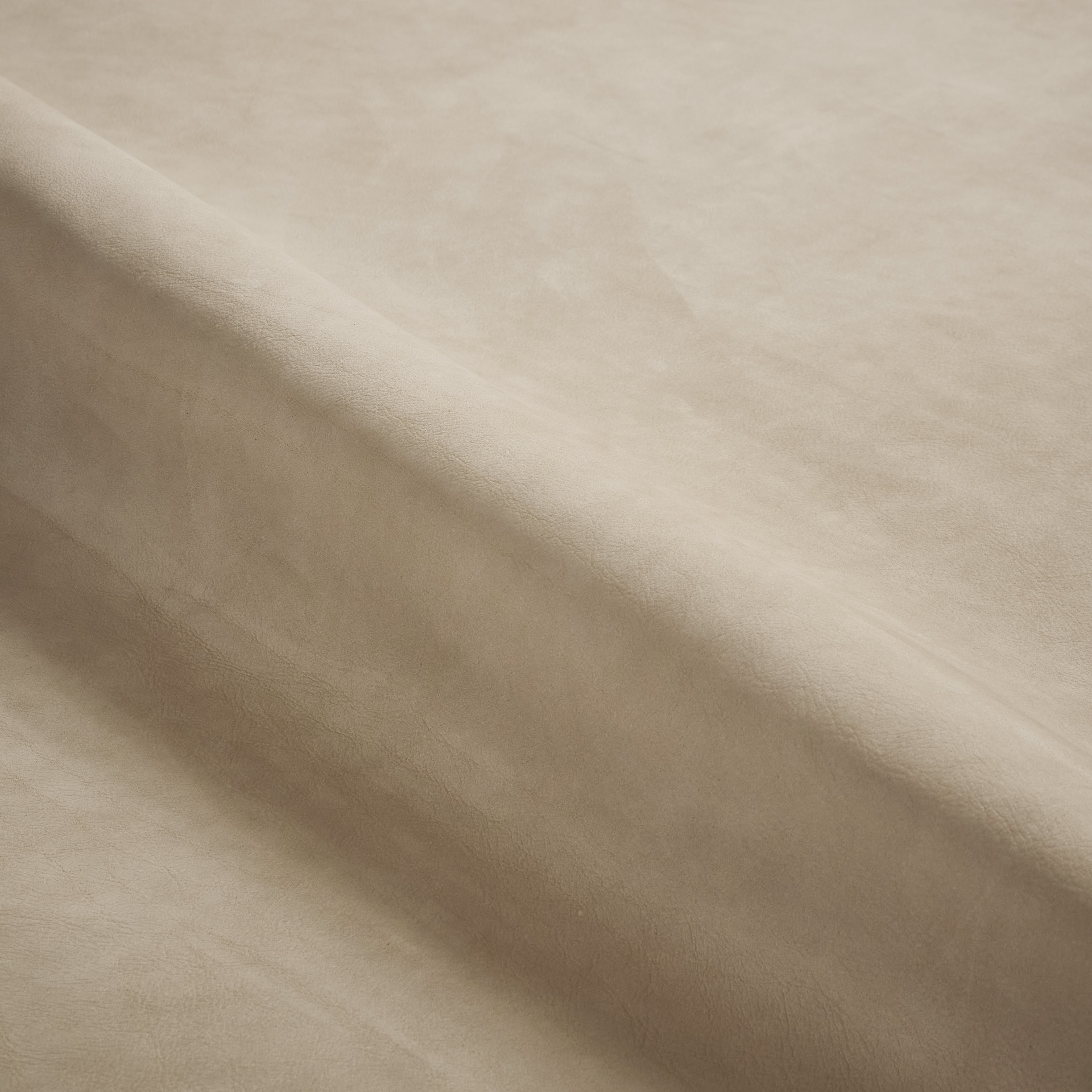Latte Leather fabric swatch