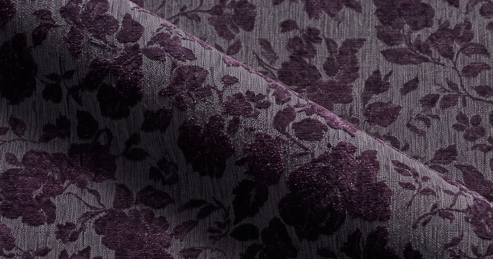 Burgundy Print & Pattern fabric swatch
